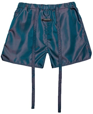 Fear of God Pantalones Cortos Militares Azul Iridiscente Buy Fear of God Pantalones Cortos Militares Azul Iridiscente