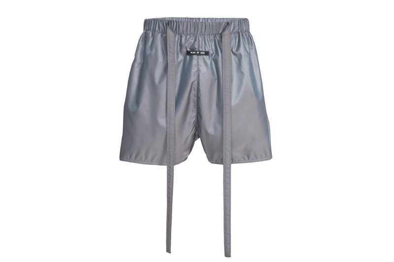 Fear of God Military Training Shorts Iridescent Grey