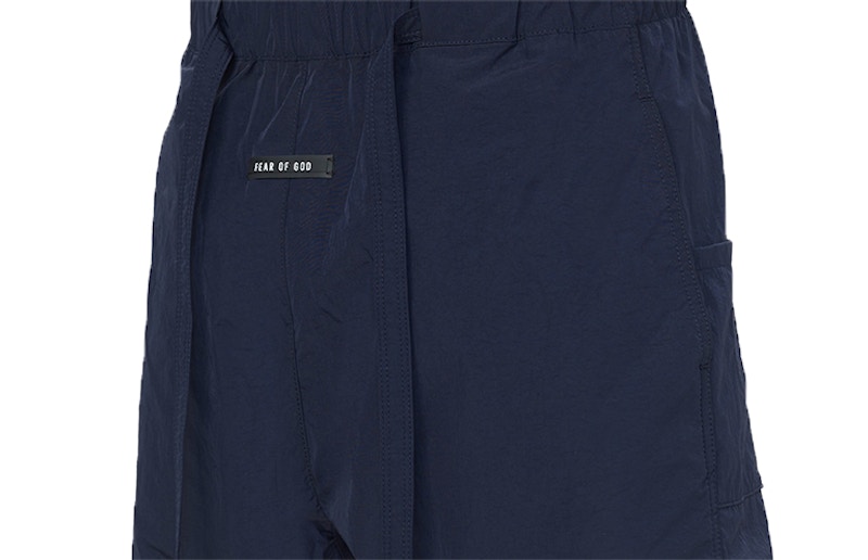 Lookbook 피어오브갓 네이비 밀리터리 트레이닝 반바지

