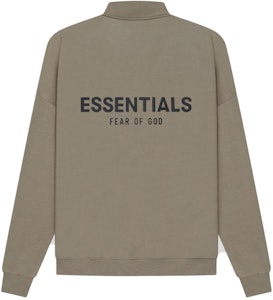 Fear of God Mockneck Half Zip Warna Taupe 192SP212046F Order Fear of God Mockneck Half Zip Warna Taupe 192SP212046F