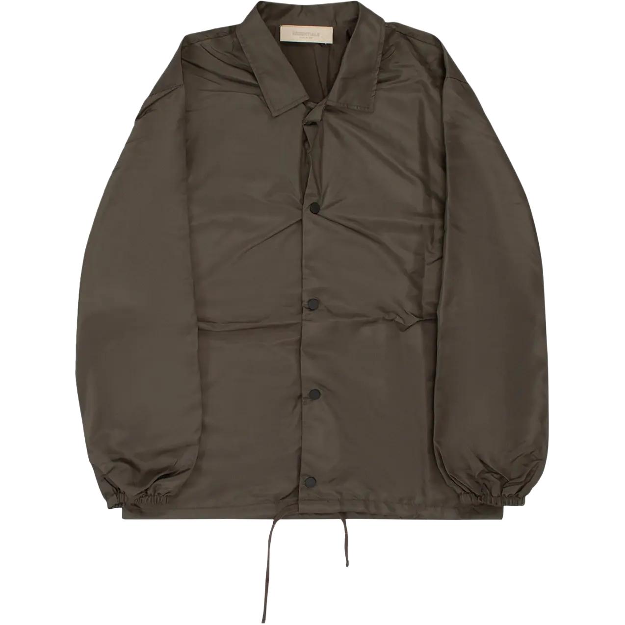 FOG Monochrome Collar Button-Up Coach Jacket Men’s Gray Black 202SU222015F