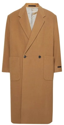 恐懼上帝先生波特獨家雙排扣羊毛大衣「棕色」 Buy 恐懼上帝先生波特獨家雙排扣羊毛大衣「棕色」