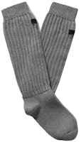 Fear of God Mr. Porter Exclusive Logo-Appliquéd Ribbed Cotton-Blend Socks 'Gray' Fear of God Mr. Porter Exclusive Logo-Appliquéd Ribbed Cotton-Blend Socks 'Gray'