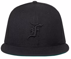 Fear of God New Era Fitted Cap Hat Matte Black Fear of God New Era Fitted Cap Hat Matte Black