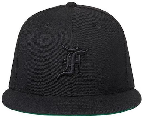 Fear of God New Era Fitted Cap Hat Matte Black Buy Fear of God New Era Fitted Cap Hat Matte Black