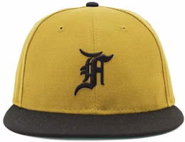 Fear of God New Era Fitted Cap Hat Vintage Gold Fear of God New Era Fitted Cap Hat Vintage Gold