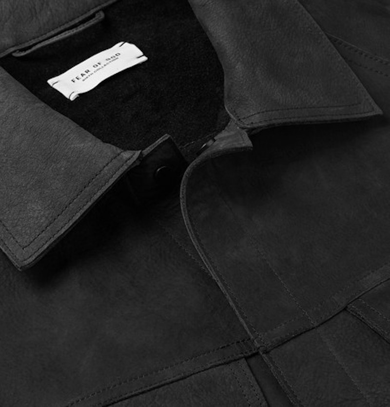 Order 피어오브갓 누벅 트러커 재킷 (블랙)
