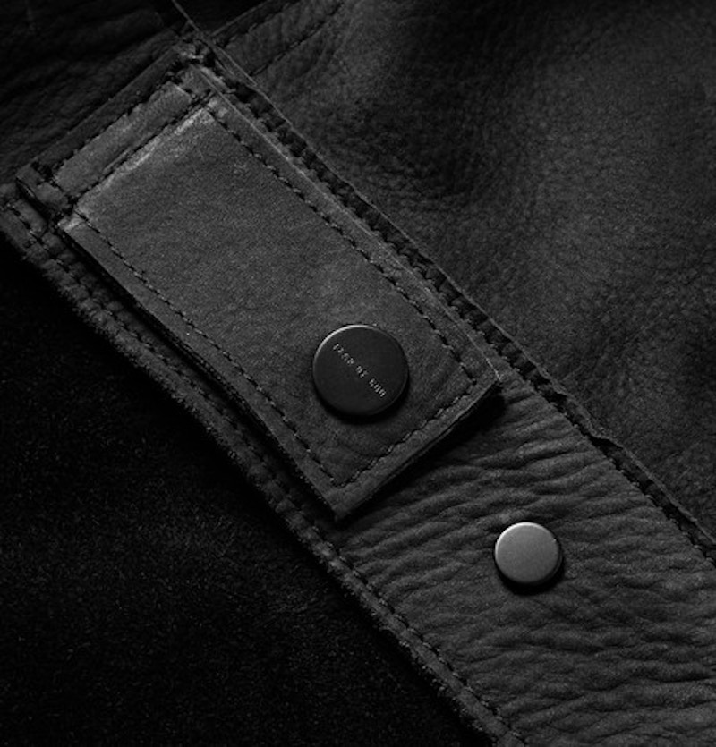 Lookbook 피어오브갓 누벅 트러커 재킷 (블랙)
