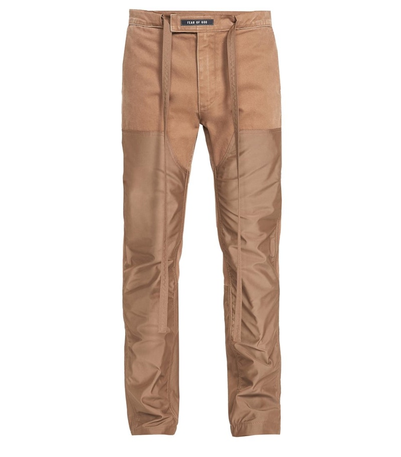 Fear of God Nylon Canvas Double Front Work Pants Rust