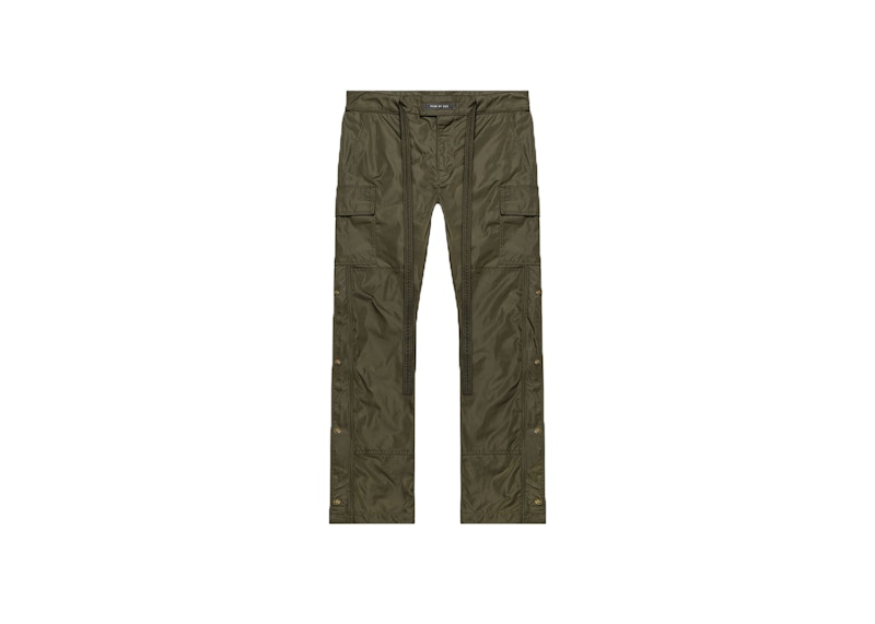 Fear of God Nylon Cargo Pants Olive Green
