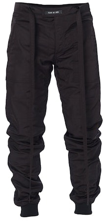 fear-of-god-nylon-quilted-pants-black