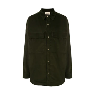 FOG Olive Green Chest Pocket Shirt Jacket Unisex FOG-SS20-116