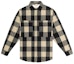 Buy Fear of God Oversized Check Shirt Jacket Black/White