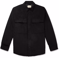 Fear of God Oversized Faux Micro Suede Padded Primaloft Overshirt Black Fear of God Oversized Faux Micro Suede Padded Primaloft Overshirt Black