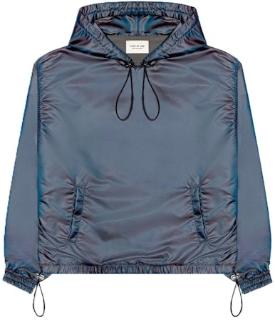 fear-of-god-oversized-nylon-hoodie-blue-iridescent