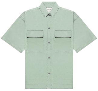 恐懼之神Oversized尼龍襯衫 軍綠虹彩 Buy 恐懼之神Oversized尼龍襯衫 軍綠虹彩