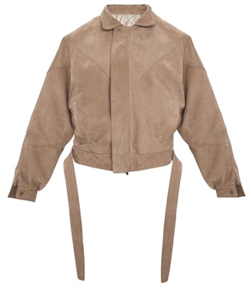 Fear of God Panelled Nubuck Jacket Light Brown Buy Fear of God Panelled Nubuck Jacket Light Brown