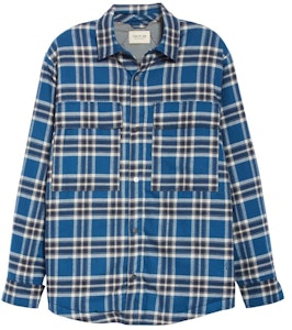 Chaqueta Camisa de Franela Cuadros Azul/Blanco Fear of God Buy Chaqueta Camisa de Franela Cuadros Azul/Blanco Fear of God