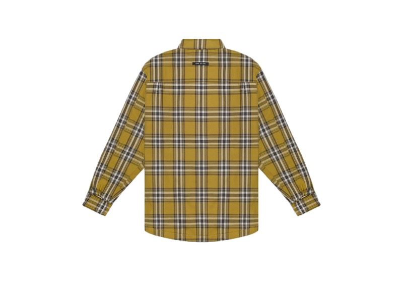 Order Chaqueta Camisa de Franela a Cuadros Fear of God Amarillo Jardín