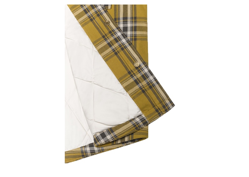 Lookbook Chaqueta Camisa de Franela a Cuadros Fear of God Amarillo Jardín