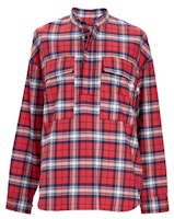 Fear of God Plaid Pullover Henley Shirt Red/White/Navy Fear of God Plaid Pullover Henley Shirt Red/White/Navy