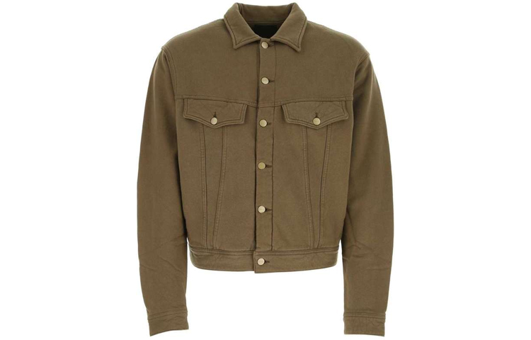 FOG Plain Pocket Long Sleeve Jacket Brown FG3003-3FLC-201