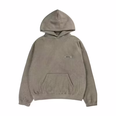 FOG Polar Fleece Hoodie Dark Slate Black Small Logo Unisex Heavyweight Grey 192250500291119