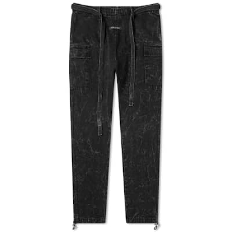 Fear of God Printed Bull Denim Jiu Jitsu Pants Black Camo