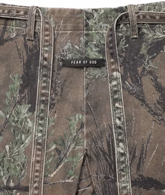 Fear of God Celana Jiu Jitsu Bull Denim Camo Gelap Prairie Ghost Print Lookbook Fear of God Celana Jiu Jitsu Bull Denim Camo Gelap Prairie Ghost Print