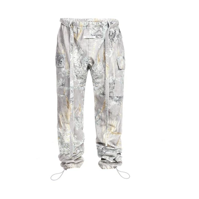 FOG Printed Bull Denim Jiu Jitsu Pants Ghost Camo