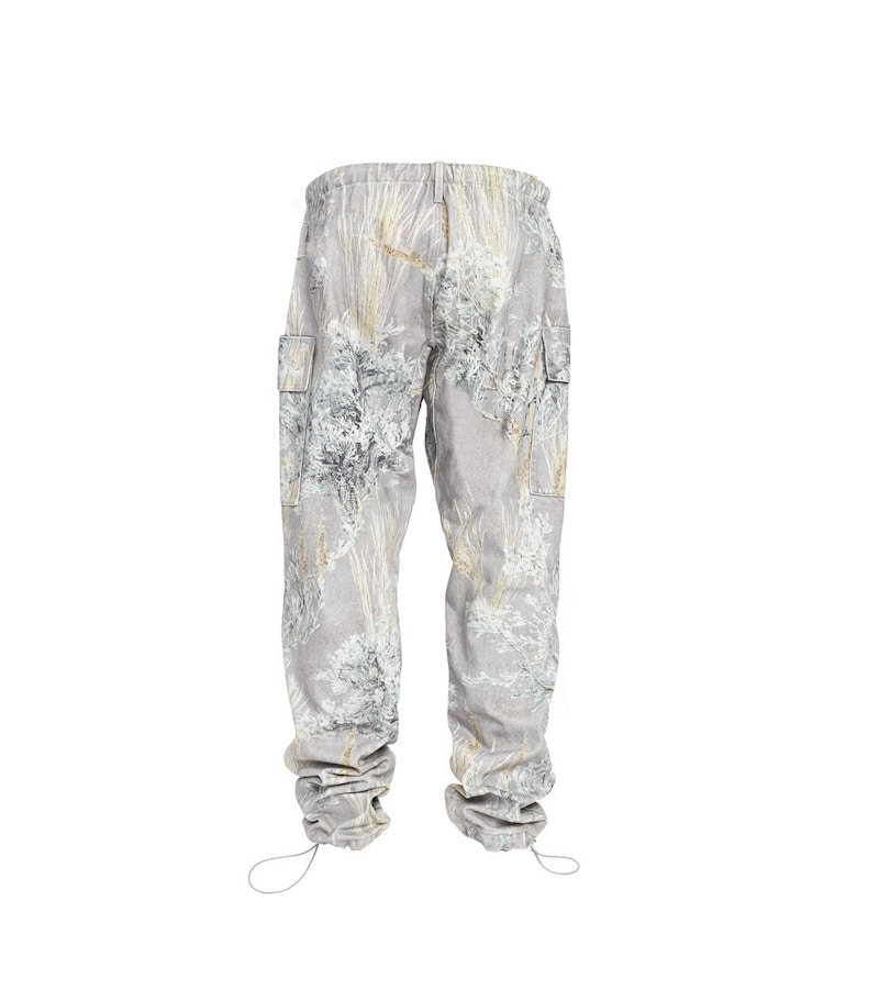 Lookbook Fear of God Seluar Bull Denim Jiu Jitsu Cetakan Ghost Camo