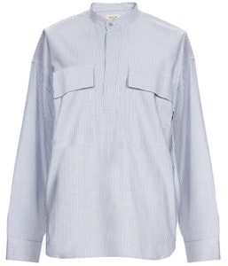 Fear of God Pullover Henley Kelabu Bercorak Jalur Buy Fear of God Pullover Henley Kelabu Bercorak Jalur