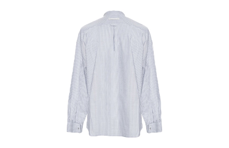 Order Fear of God 灰色条纹套头亨利衫