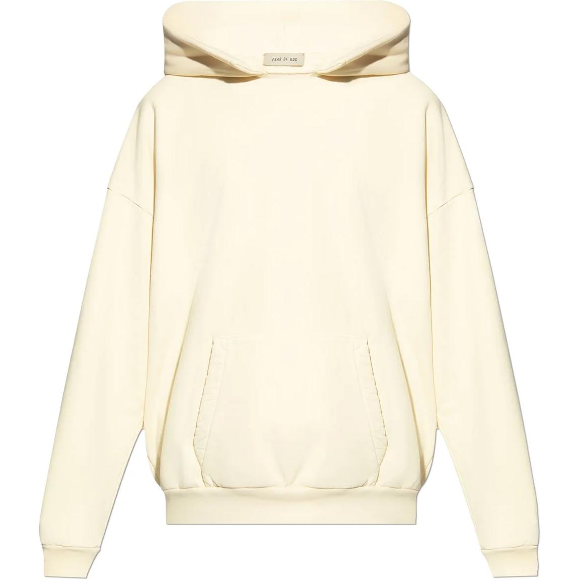 FOG Pullover Hoodie Beige Long-Sleeve Sweatshirt FG850060FLC-107