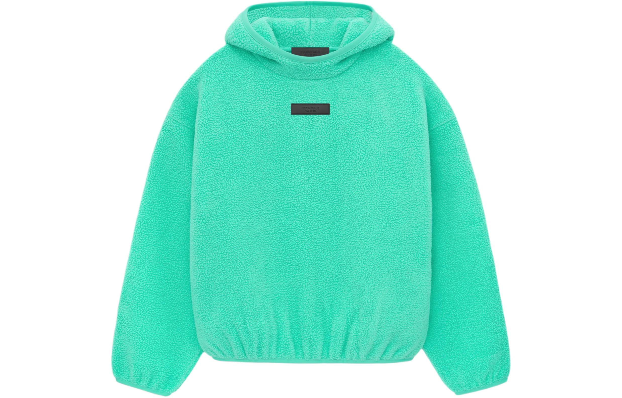 FOG Pullover Hoodie Mint Leaf High Neck Heavyweight Sweatshirt Mint 202SP244262F