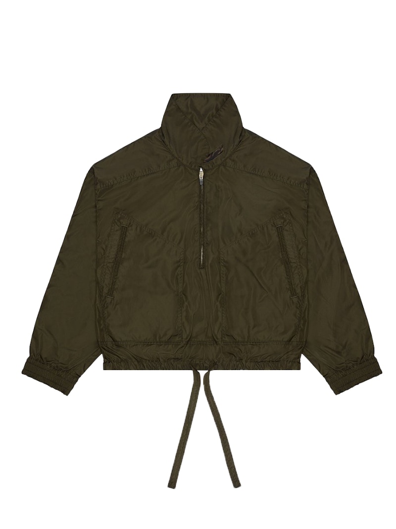 Fear of God Pullover Track Jacket Olive Green