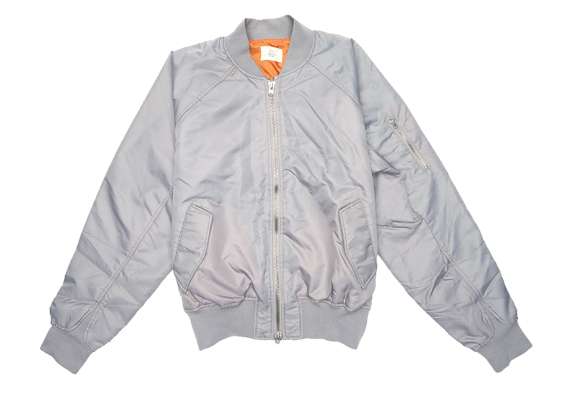 Fear of God Raglan Bomber Jacket Silver