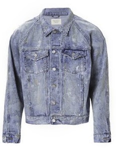 Fear of God Jaket Romper Denim Raglan Indigo Trucker Buy Fear of God Jaket Romper Denim Raglan Indigo Trucker