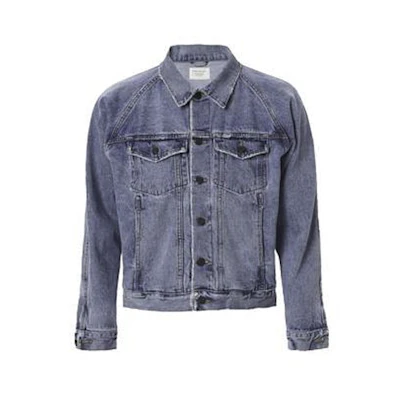 FOG Raglan Indigo Denim Trucker Jacket Indigo