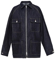 Fear of God Raw Selvedge Denim Long Jacket Raw Indigo Fear of God Raw Selvedge Denim Long Jacket Raw Indigo