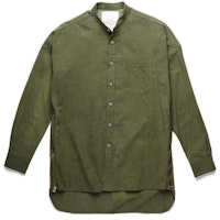 Fear of God Readymade Mandarin Collar Studio Shirt Military Green Fear of God Readymade Mandarin Collar Studio Shirt Military Green