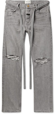 Fear of God Relaxed Fit Denim Jeans God Grey Buy Fear of God Relaxed Fit Denim Jeans God Grey