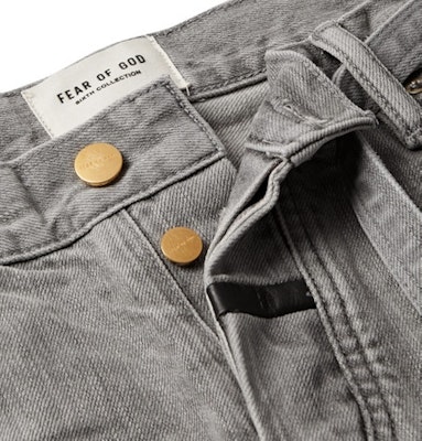 Fear of God Relaxed Fit Denim Jeans God Grey Order Fear of God Relaxed Fit Denim Jeans God Grey