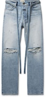 Fear of God Relaxed Fit Denim Jeans Indigo Fear of God Relaxed Fit Denim Jeans Indigo