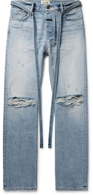 Fear of God Relaxed Fit Denim Jeans Indigo Buy Fear of God Relaxed Fit Denim Jeans Indigo