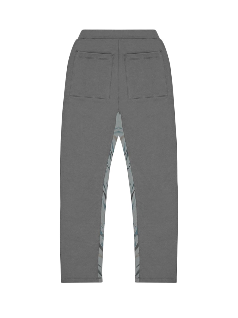 Order Fear of God灰色宽松尼龙饰边休闲裤