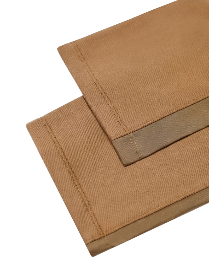 Lookbook Fear of God 休闲款尼龙饰边棕色/米色运动裤