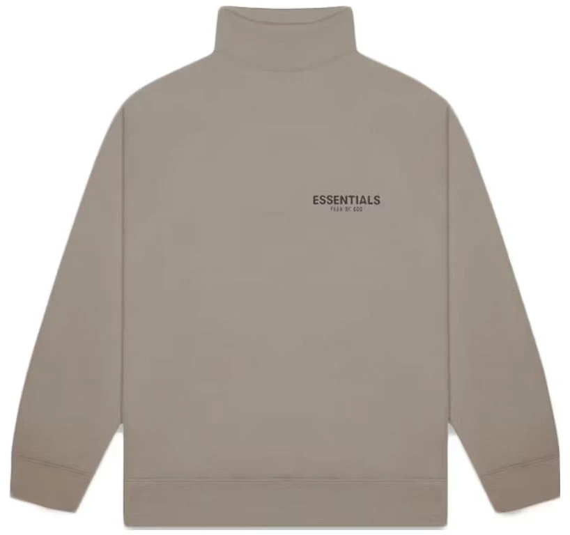 fear-of-god-sage-taupe-mock-neck-sweatshirt-unisex-heavyweight-pullover-fog-fw-20-110