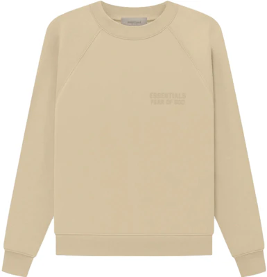 Fear of God Sand Logo 重磅米色中性圓領衛衣 192BT222044F Buy Fear of God Sand Logo 重磅米色中性圓領衛衣 192BT222044F