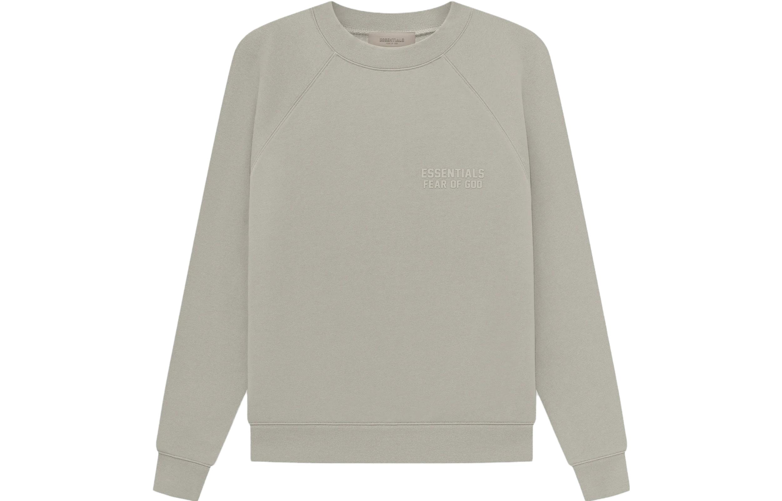 Fear of God Seal Logo Crewneck Sweatshirt Heavyweight Pullover - Seal Gray () 192BT222043F